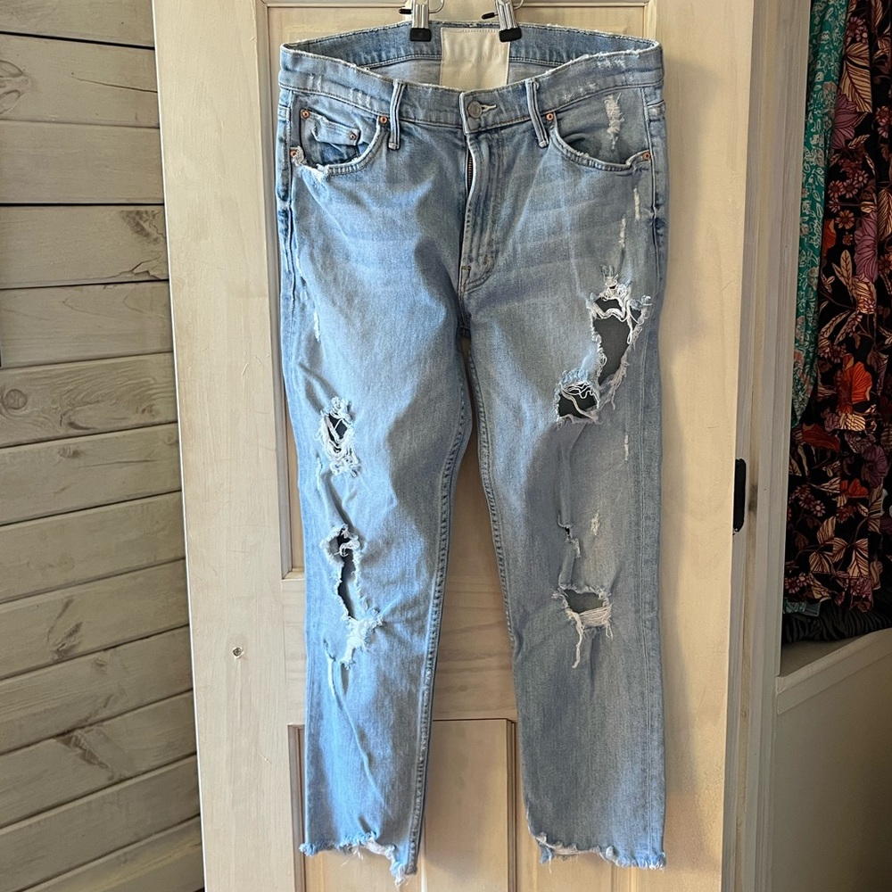 MOTHER denim Mother Superior The Sinner cropped jeans 26